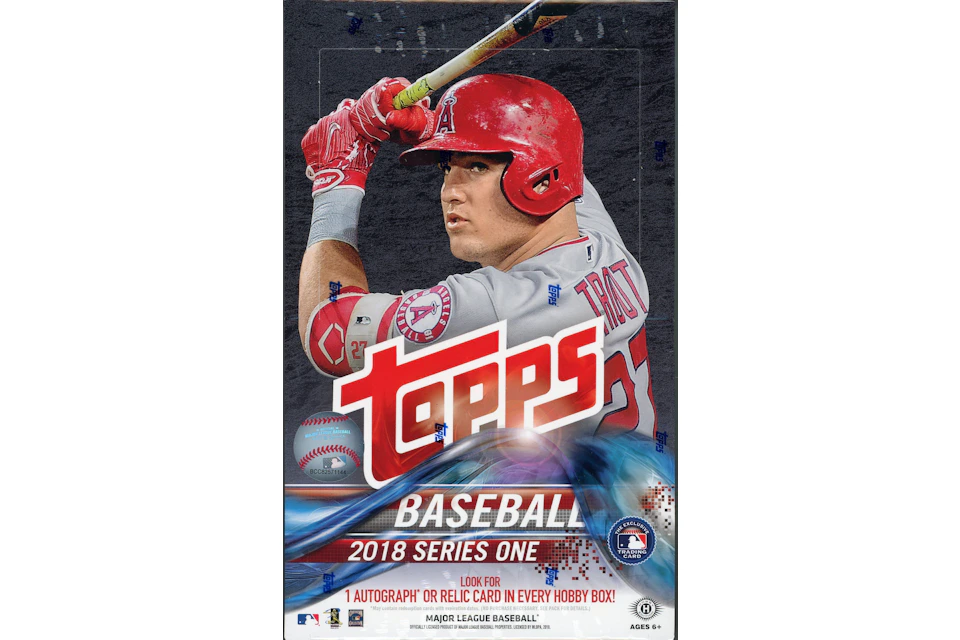 2018 Topps Series One Baseball Hobby Box
