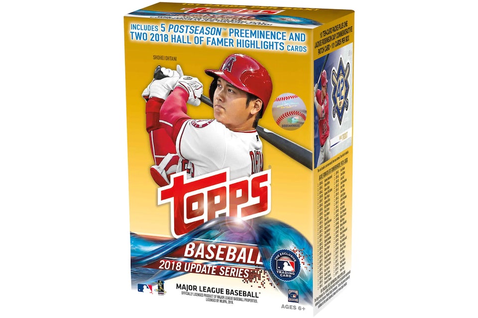 2018 Topps Update Baseball Blaster Box - 2018 - JP