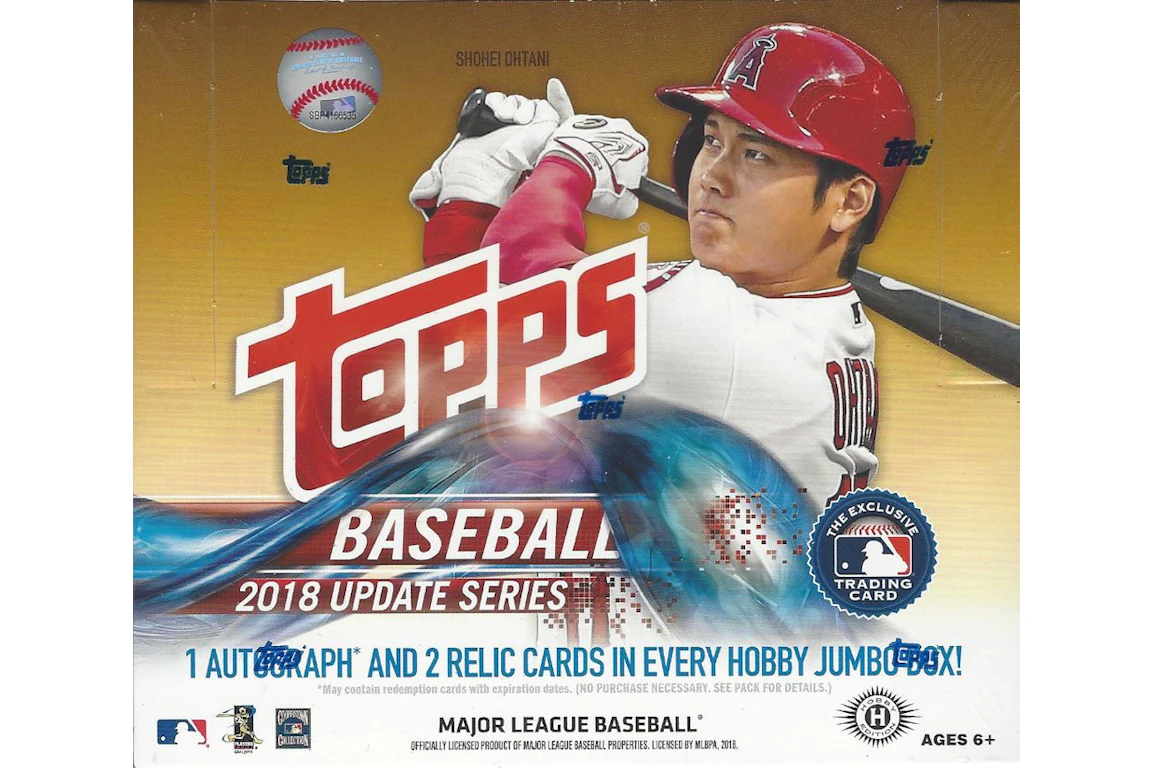 2018 Topps Update Baseball Jumbo Box