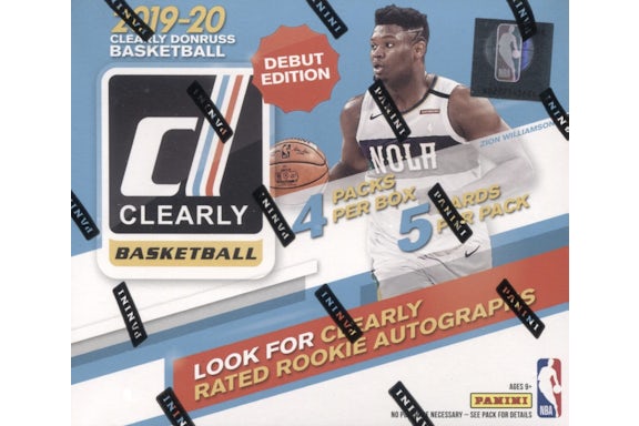 2019-20 Panini Clearly Donruss Basketball Hobby Box