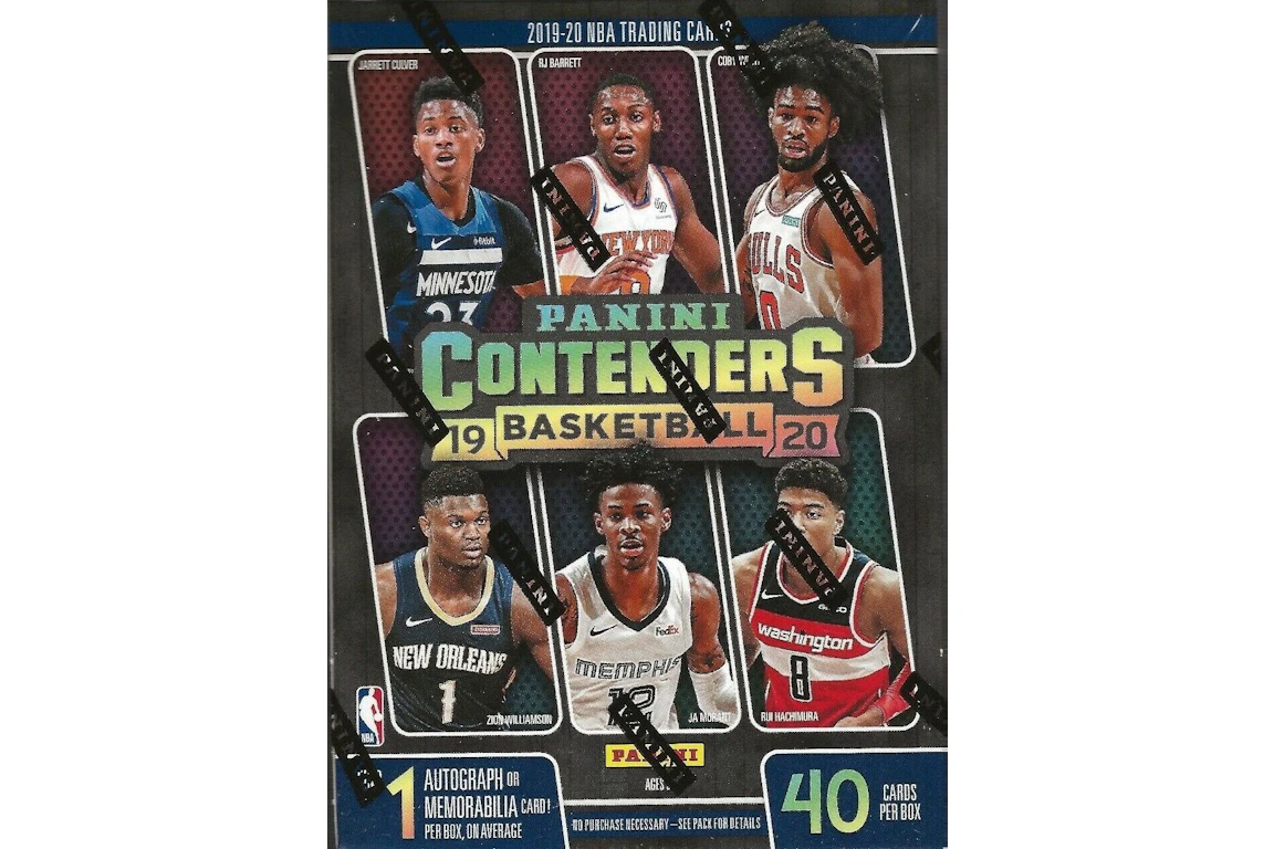 2019-20 Panini Contenders Basketball Blaster Box