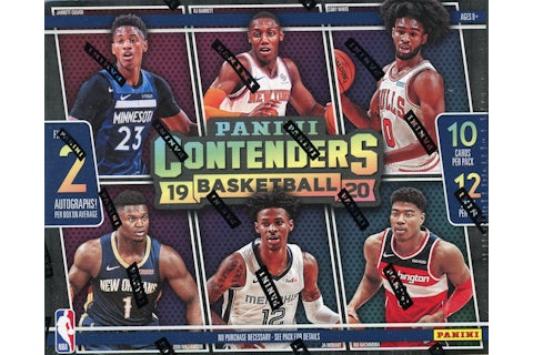 2019-20 Panini Contenders Basketball Hobby Box 2019-20 GB
