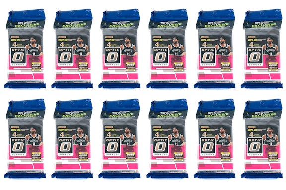 2019-20 Panini Donruss Optic Basketball Cello Pack 12x Lot