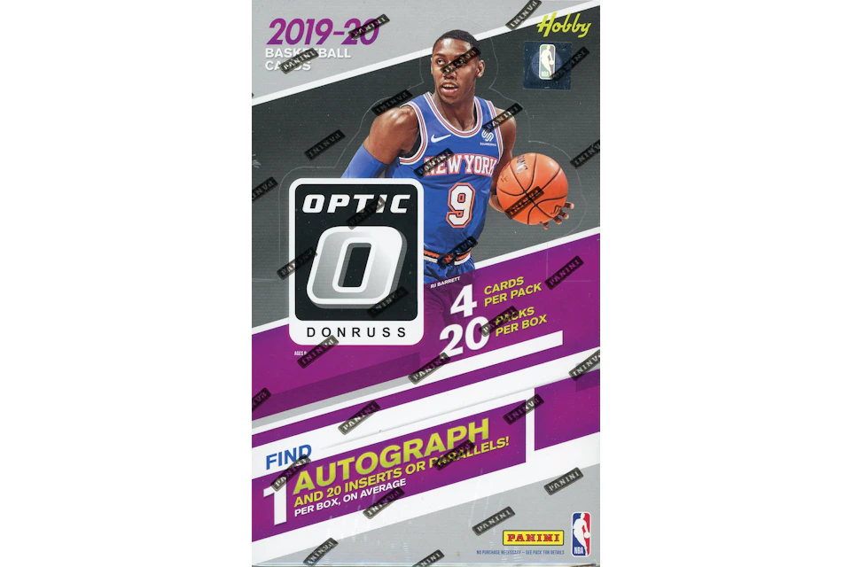 2019-20 Panini Donruss Optic Basketball Hobby Box