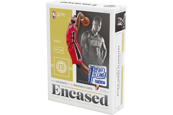 2019-20 Panini Encased Basketball 1st Off The Line Box