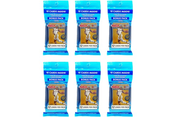 2019-20 Panini Hoops Premium Stock Basketball Cello Pack 6x Lot