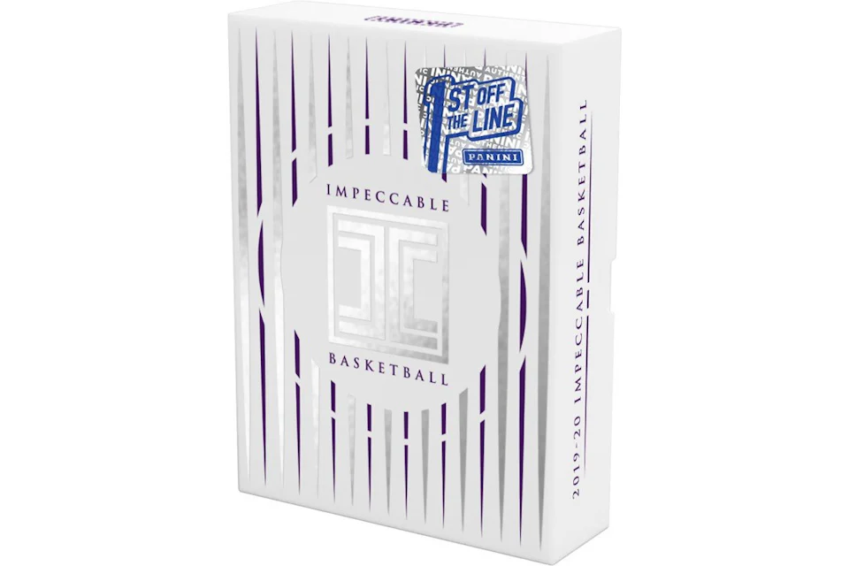 2019-20 Panini Impeccable Basketball 1st Off The Line