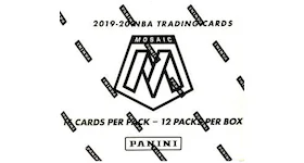 2019-20 Panini Mosaic Basketball Cello Box
