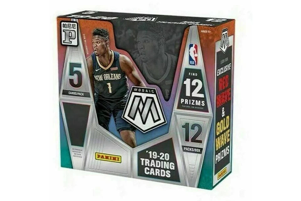 2019-20 Panini Mosaic Basketball T-Mall Box
