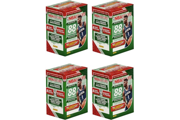 2019-20 Panini NBA Hoops Basketball Winter Blaster Box 4x Lot