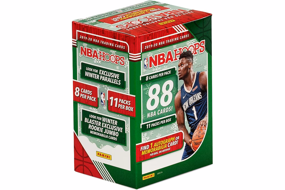 2019-20 Panini NBA Hoops Basketball Winter Blaster Box