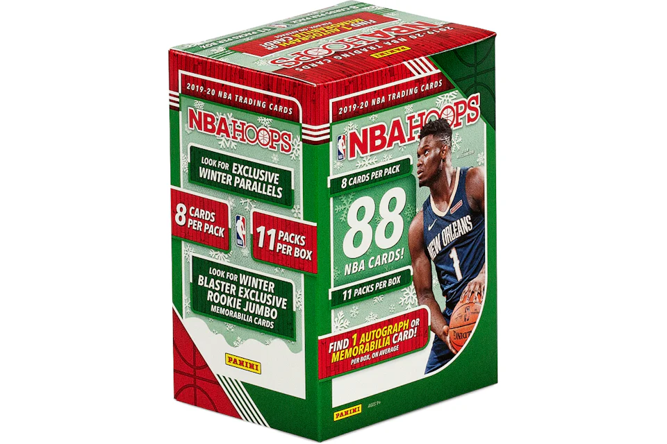 2019-20 Panini NBA Hoops Basketball Winter Blaster Box