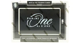 2019-20 Panini One and One Basketball Hobby Box