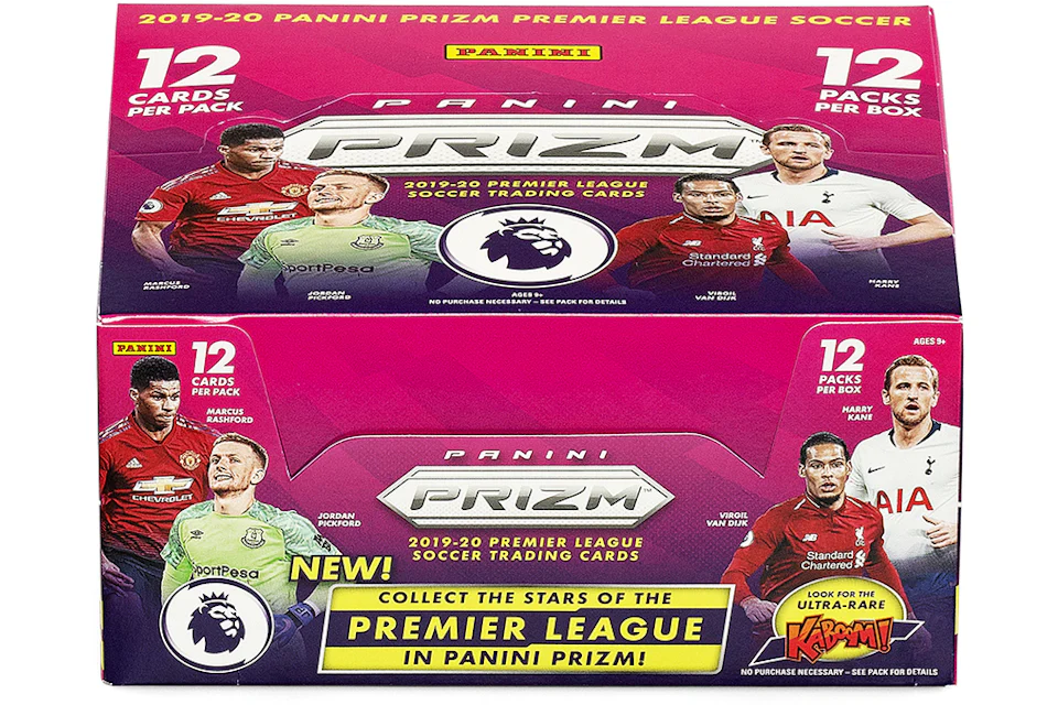 2019-20 Panini Prizm Premier League Soccer Hobby Box