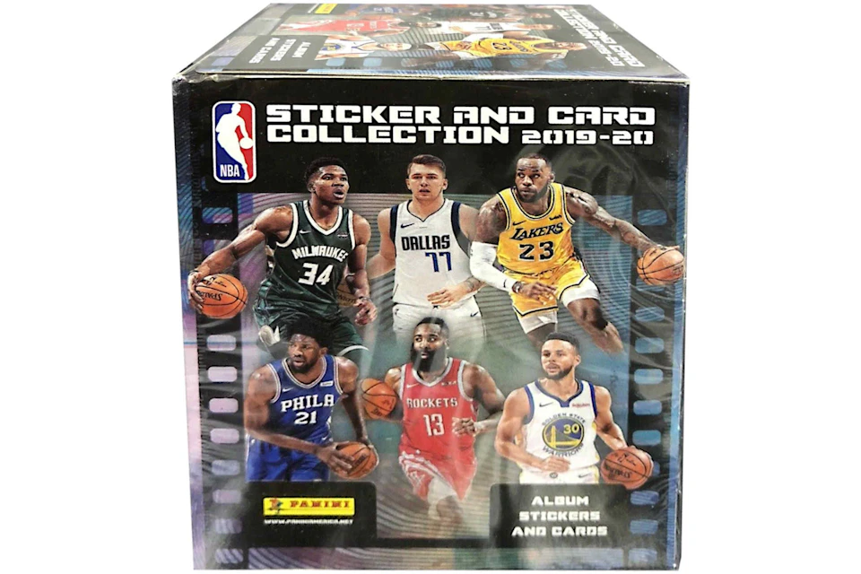 2019-20 Panini Sticker and Card Collection Basketball Box