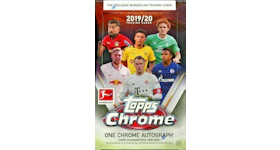 2019-20 Topps Chrome Bundesliga Soccer Hobby Box