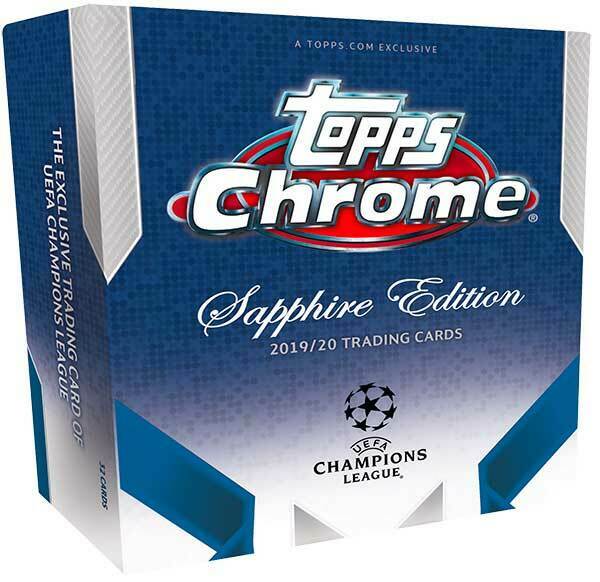 2019-20 Topps Chrome Champions League Sapphire Edition 