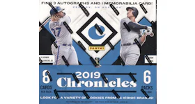 2019 Panini Chronicles Baseball Hobby Box