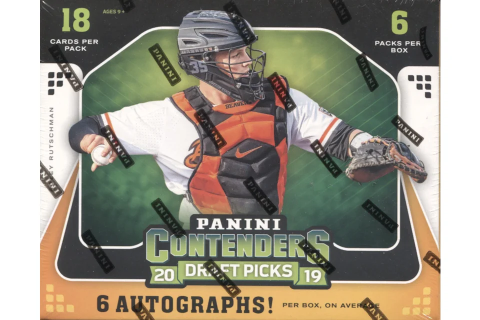 2019 Panini Contenders Draft Picks Baseball Hobby Box