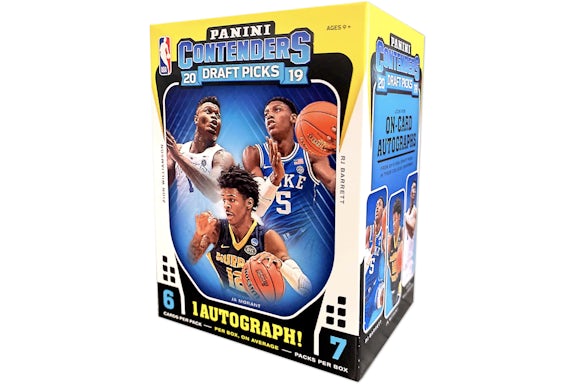2019 Panini Contenders Draft Picks Basketball Blaster Box