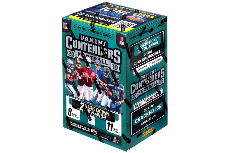 2019 Panini Contenders Football Fanatics Exclusive Blaster Box (11 Packs)
