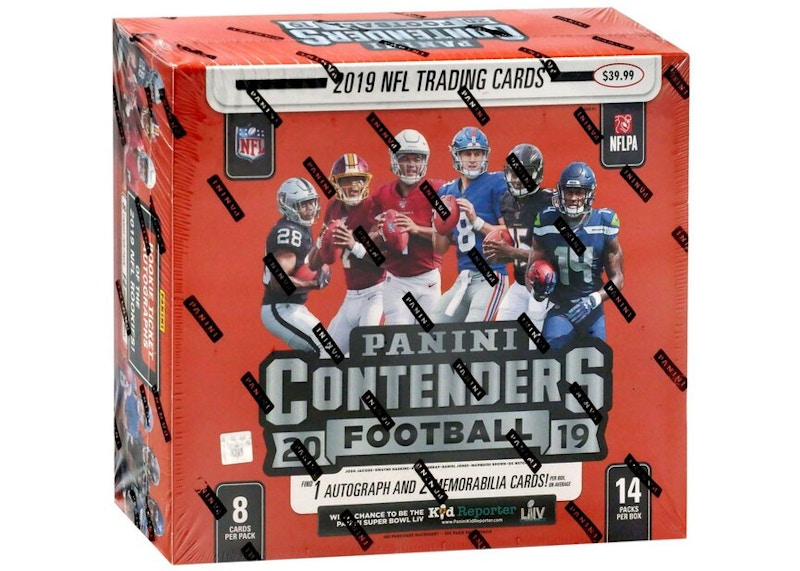 2019 Panini Contenders Football Mega Box