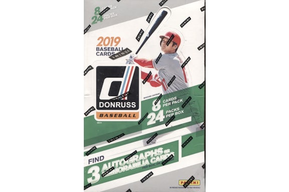 2019 Panini Donruss Baseball Hobby Box