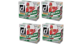 2019 Panini Donruss Baseball Mega Box 112 ct. 4x Lot