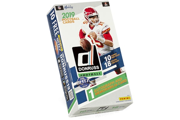 2019 Panini Donruss Football Hobby Box