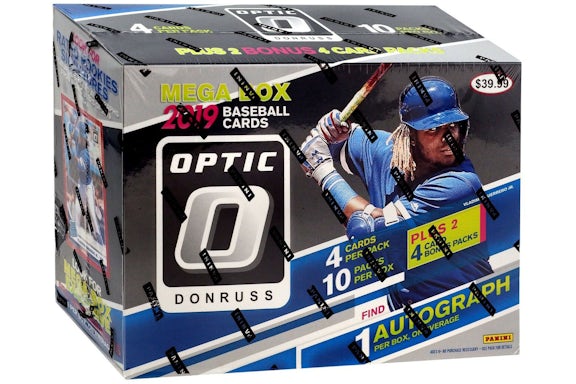 2019 Panini Donruss Optic Baseball Mega Box
