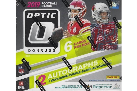 2019 Panini Donruss Optic Football 1st Off The Line