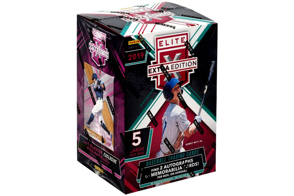 2019 Panini Elite Extra Edition Baseball Blaster Box