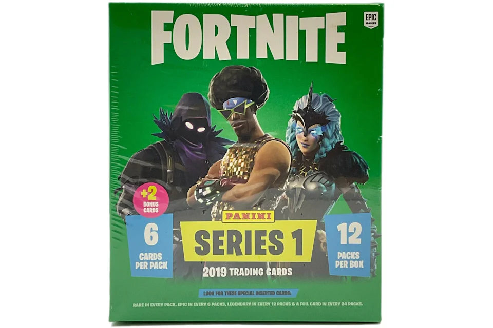 2019 Panini Fortnite Series 1 Mega Box (EU Version) 2019 US