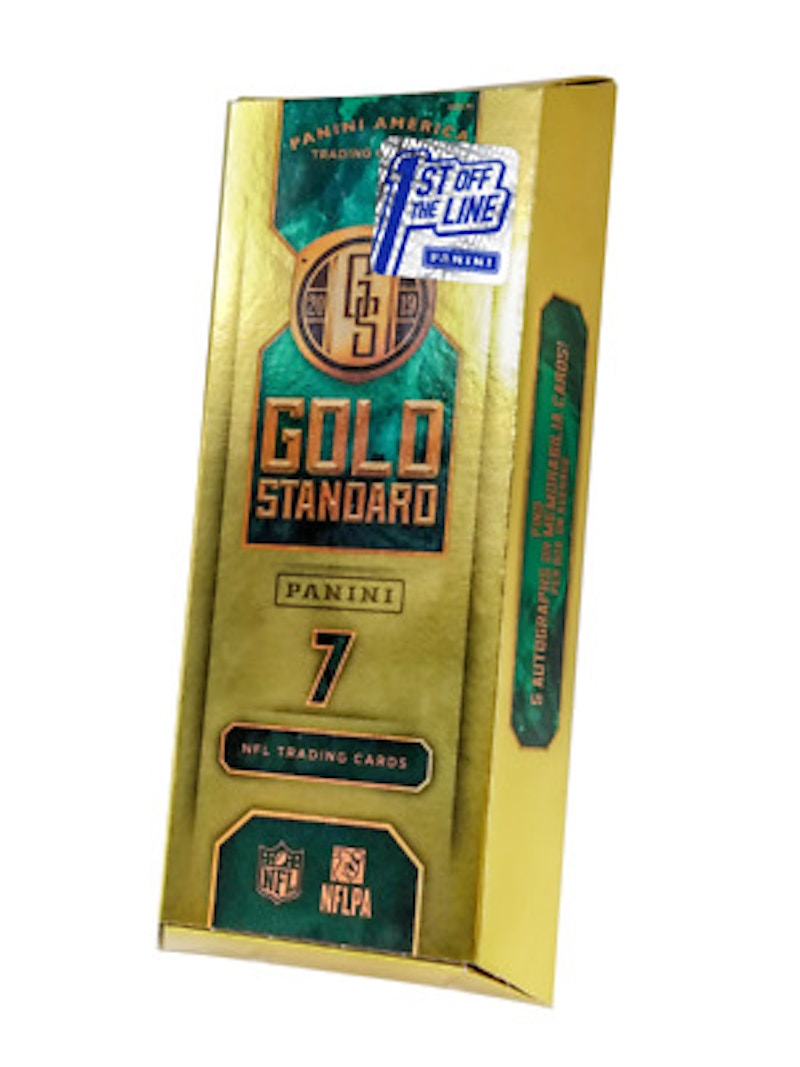 2019 Panini Gold Standard Football 1st Off The Line Box