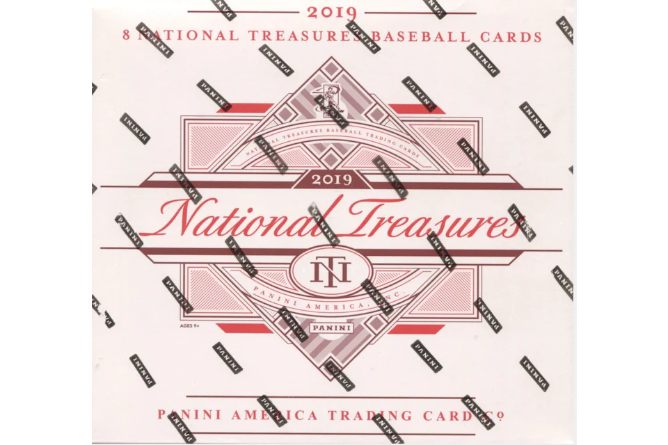 2019 Panini National Treasures Baseball Hobby Box