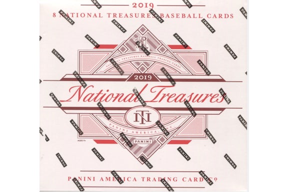 2019 Panini National Treasures Baseball Hobby Box