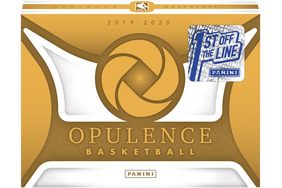 2019 Panini Opulence Basketball 1st Off The Line Box