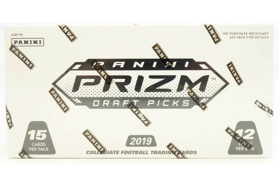 2019 Panini Prizm Draft Picks Football Cello Box
