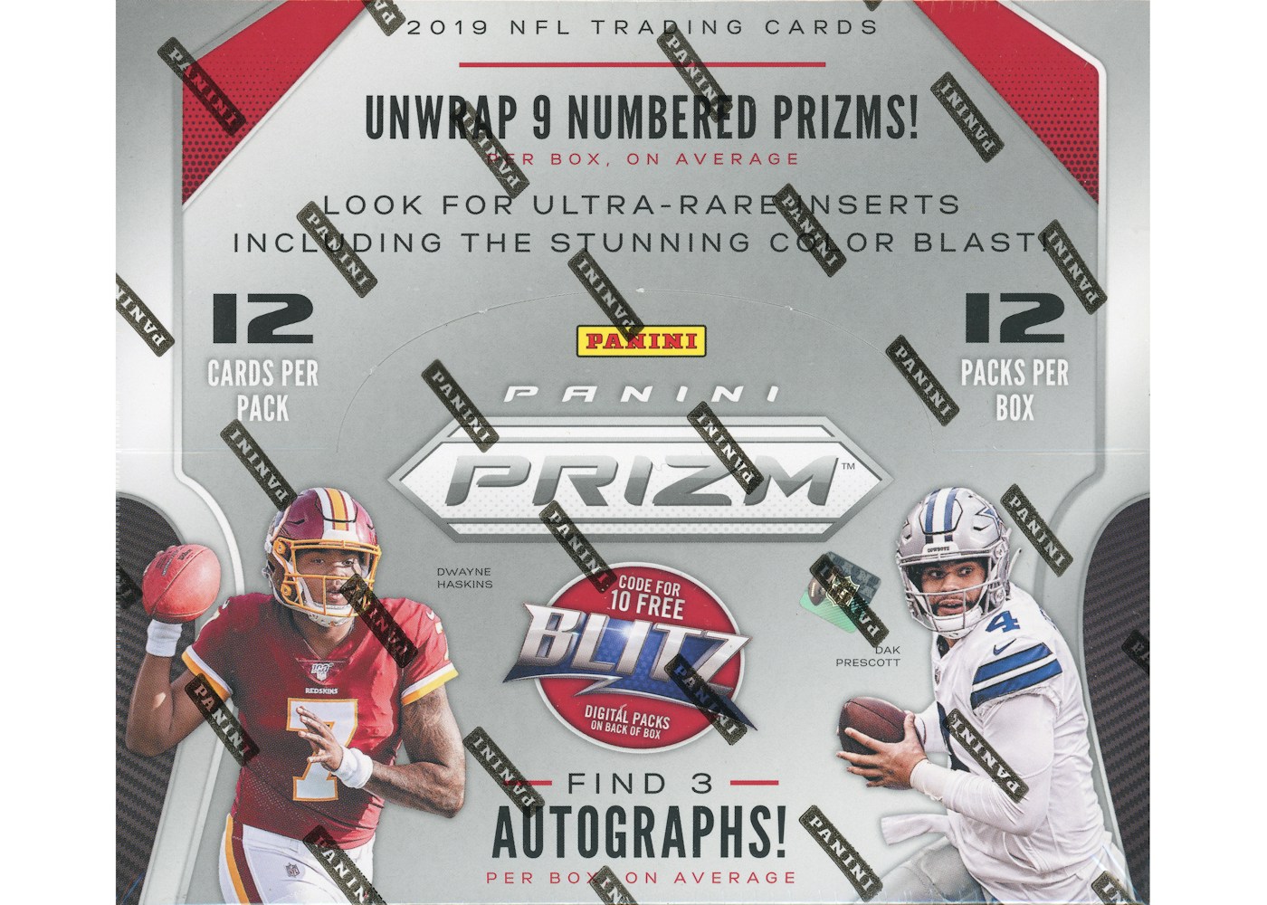 2019 Panini Prizm Football Hobby Box 2019 2019-panini-prizm-football-hobby-box-2019