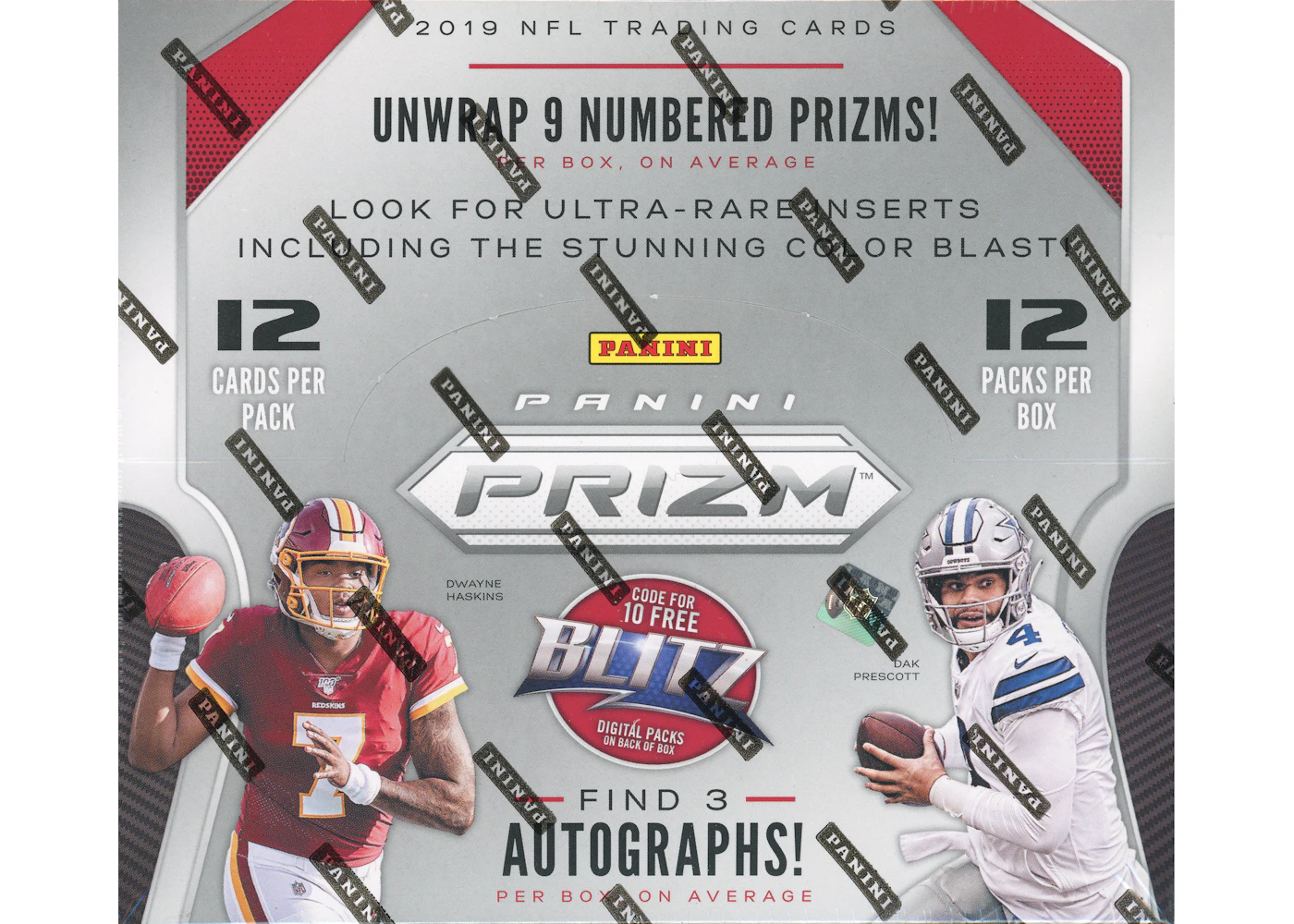 2019 Panini Prizm Football Hobby Box 2019 US - Main Image