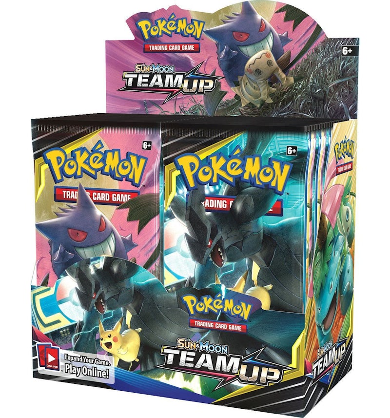 2019 Pokemon Sun & Moon Team Up Booster Box - US 2019 Pokemon Sun & Moon Team Up Booster Box - US
