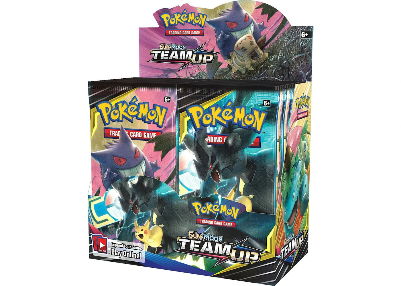 2019 Pokemon Sun & Moon Team Up Booster Box - US 2019 Pokemon Sun & Moon Team Up Booster Box - US