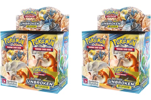 2019 Pokemon Sun & Moon Unbroken Bonds Booster Box 2X Lot - US 2019 Pokemon Sun & Moon Unbroken Bonds Booster Box 2X Lot - US