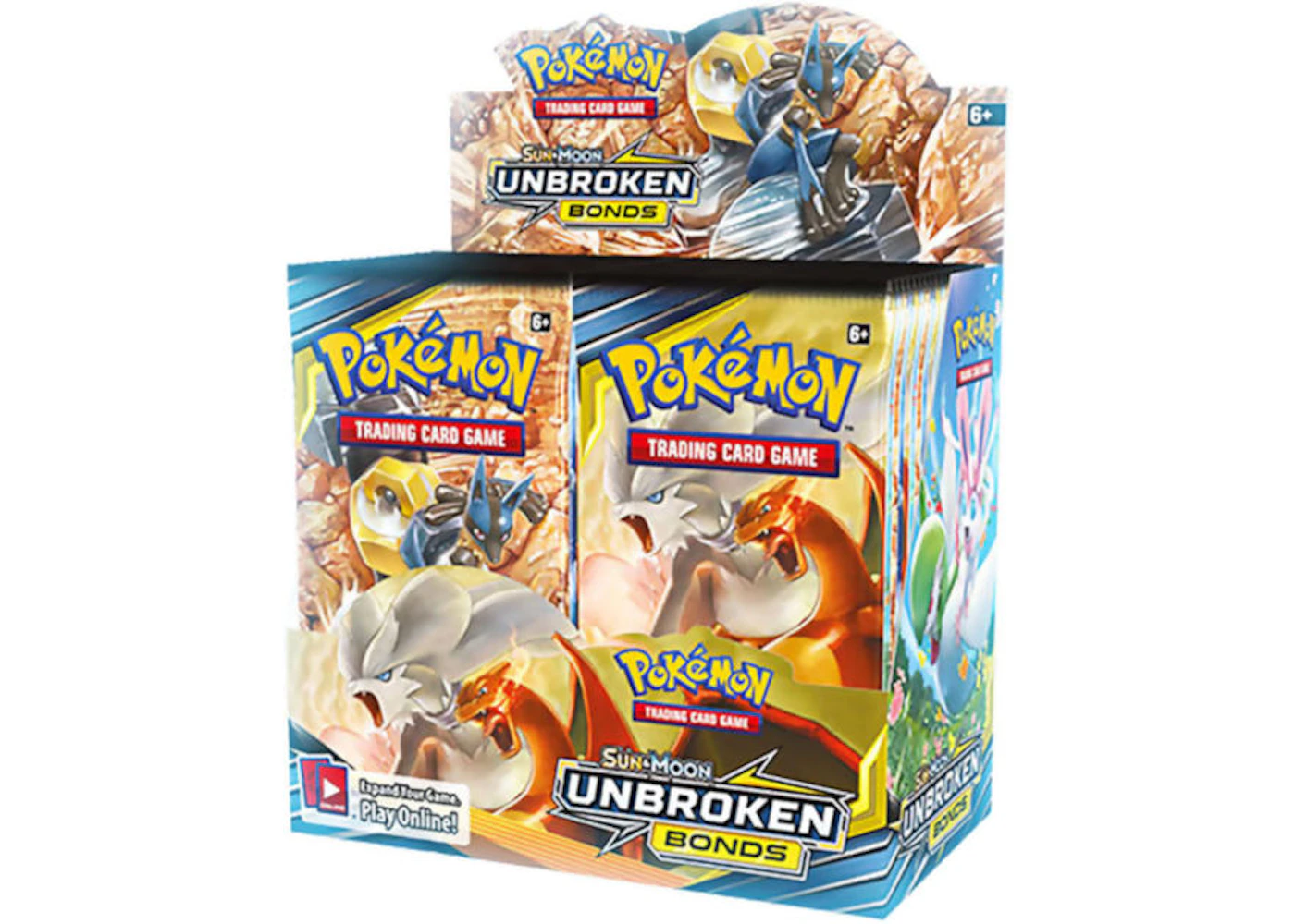 2019 Pokemon Sun & Moon Unbroken Bonds Booster Box - US 2019 Pokemon Sun & Moon Unbroken Bonds Booster Box - US