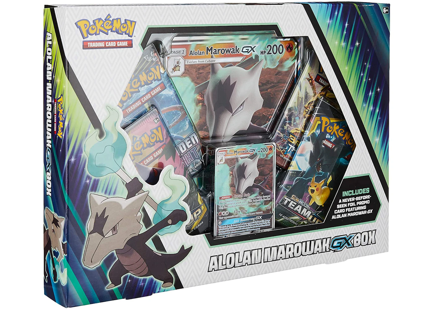 2019 Pokemon TCG Alolan Marowak GX Box - US 2019 Pokemon TCG Alolan Marowak GX Box - US