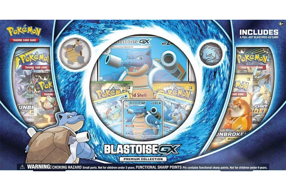 2019 Pokemon TCG Blastoise GX Premium Collection