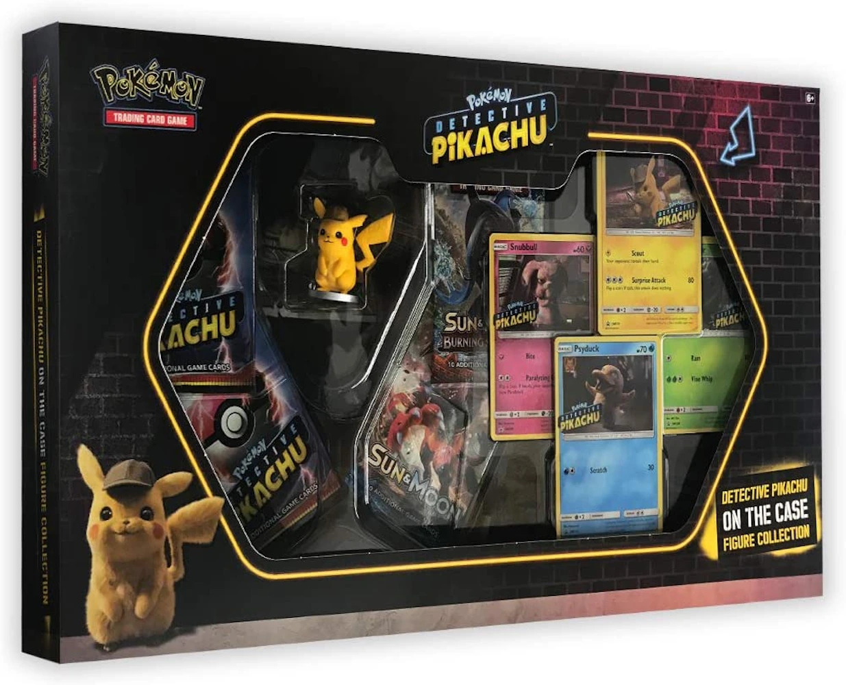 Pokemon TCG Pikachu On The Case Figure Collection - US