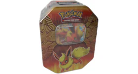 Pokémon TCG Elemental Power Tin Flareon GX