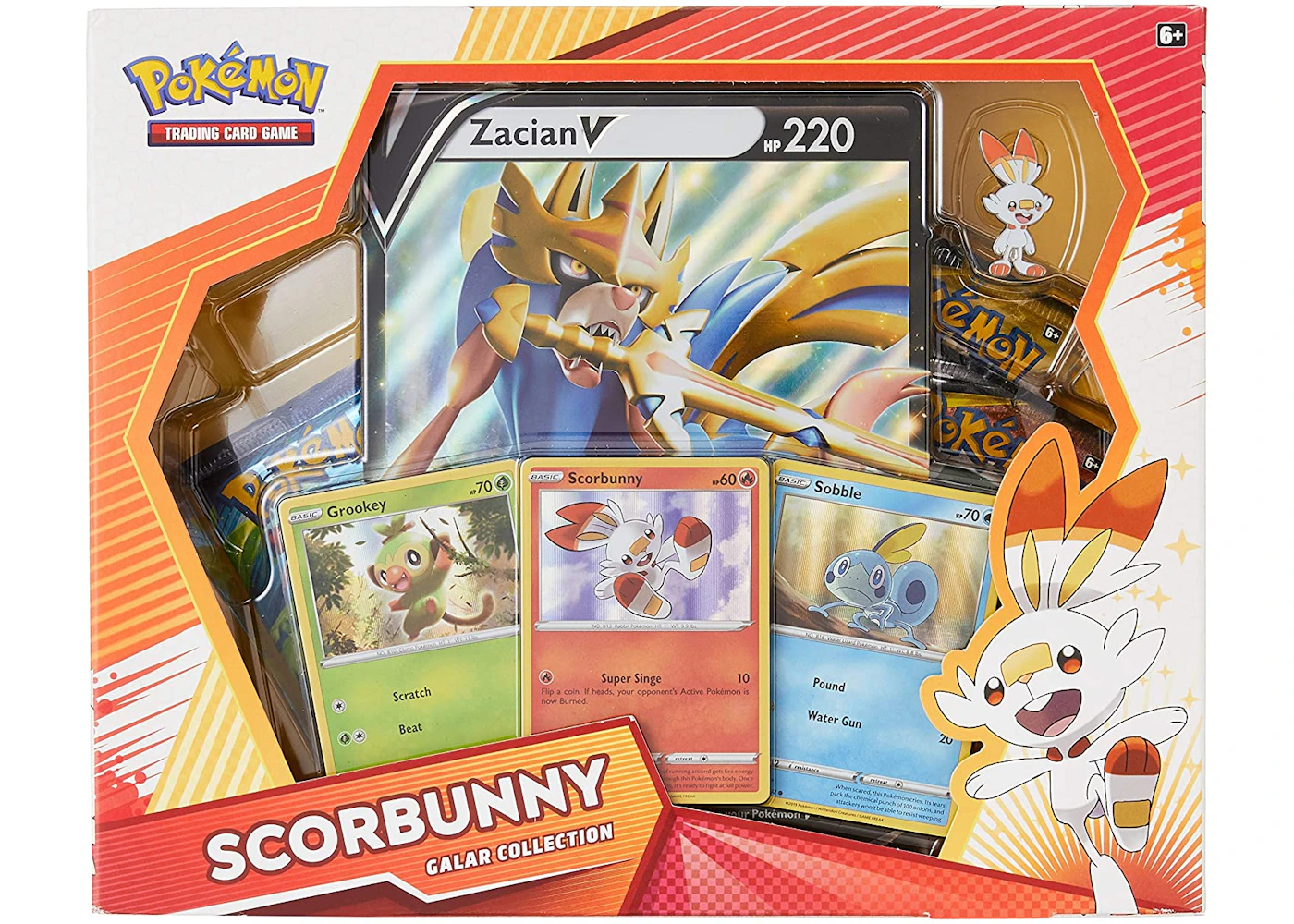 2019 Pokemon TCG Galar Collection Scorbunny - US 2019 Pokemon TCG Galar Collection Scorbunny - US