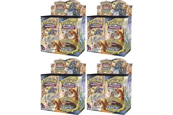 Pokémon TCG Sonne & Mond Kräfte im Einklang Booster Box 4x Lot